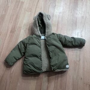 Zara kids khaki jacket size 2-3Y
